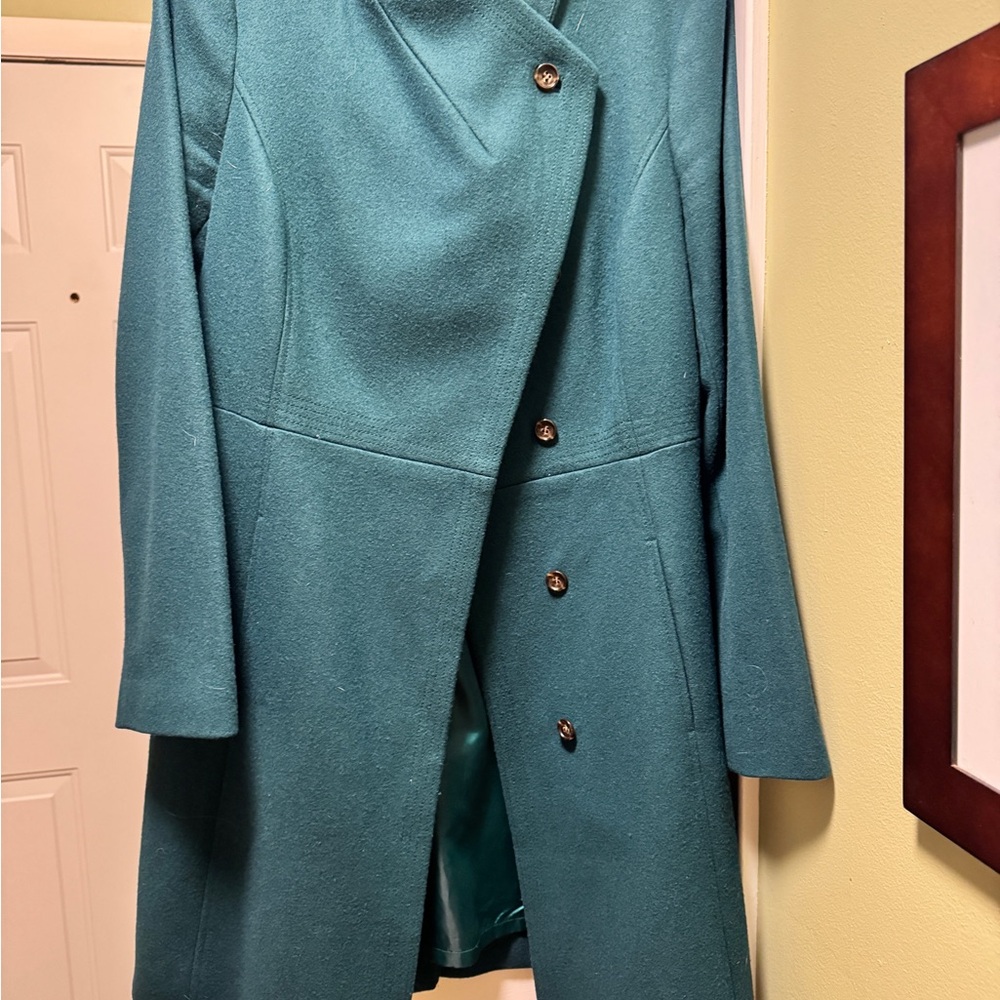 Talbots Wool Blend MIDI Dress Coat - Picture 10 of 10